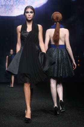 Cro-A-Porter , 3rd night - Croatia 17.10.2015., Zagreb,Croatia - Schwarzkopf Cro-A-Porter in Lauba, 3rd night. Runway Lokomotiva, Luka Grubsic and Lana Puljic.  LukaxStanzl PIXSELL