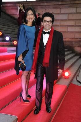 Rolando Villazon und seiner Ehefrau Ehefrau Lucia bei der Echo Klassik 2015 Verleihung am 18.10.2015 in Berlin Echo Klassik 2015 in Berlin 