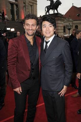 Jonas Kaufmann und Lang Lang bei der Echo Klassik 2015 Verleihung am 18.10.2015 in Berlin Echo Klassik 2015 in Berlin 