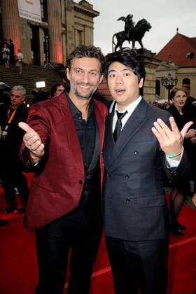 Jonas Kaufmann und Lang Lang bei der Echo Klassik 2015 Verleihung am 18.10.2015 in Berlin Echo Klassik 2015 in Berlin 