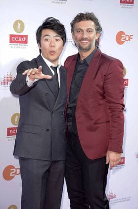 Lang Lang und Jonas Kaufmann beim Echo Klassik 2015 im Konzerthaus. Berlin, 18.10.2015 Foto:xFredericx xFuturexImage