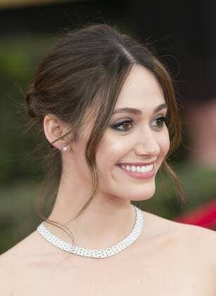 Jan. 25, 2015 - Los Angeles, California, U.S - Emmy Rossum at the red carpet of the 21st Annual Screen Actors Guild Awards held at the Shrine Auditorium in Los Angeles, California, Sunday, January 25, 2015.  - ZUMAp12
