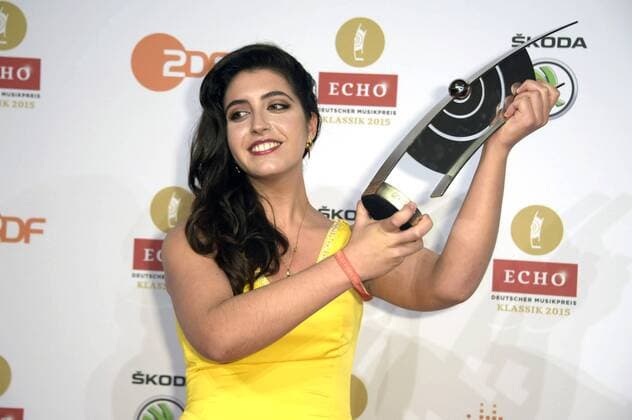 Sophie Pacini beim Echo Klassik 2015 im Konzerthaus. Berlin, 18.10.2015 Foto:xFredericx xFuturexImage