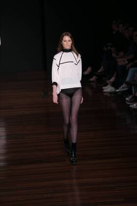 SAO PAULO, Brazil - 10 18 2015: Fashion Week WINTER 2016 - Alexandre Herchcovitch during Fashion Week Winter 2016 held in Sao Paulo.  Ci?axNeder