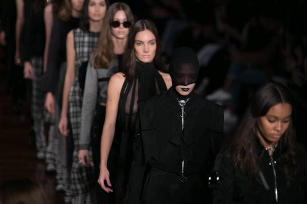 SAO PAULO, Brazil - 10 18 2015: Fashion Week WINTER 2016 - Alexandre Herchcovitch during Fashion Week Winter 2016 held in Sao Paulo.  Ci?axNeder