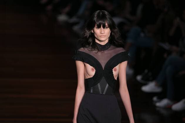 SAO PAULO, Brazil - 10 18 2015: Fashion Week WINTER 2016 - Alexandre Herchcovitch during Fashion Week Winter 2016 held in Sao Paulo.  Ci?axNeder