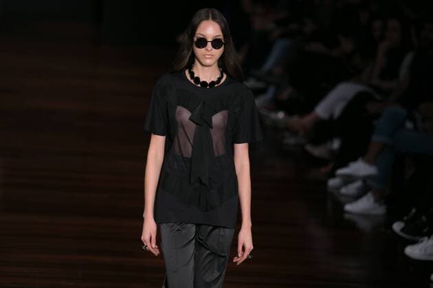 SAO PAULO, Brazil - 10 18 2015: Fashion Week WINTER 2016 - Alexandre Herchcovitch during Fashion Week Winter 2016 held in Sao Paulo.  Ci?axNeder