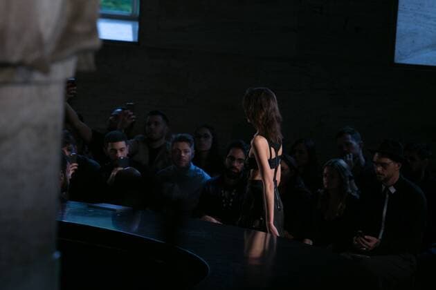 SAO PAULO, Brazil - 10 18 2015: Fashion Week WINTER 2016 - Alexandre Herchcovitch during Fashion Week Winter 2016 held in Sao Paulo.  Ci?axNeder