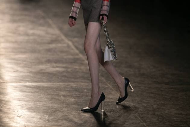 SAO PAULO, Brazil - 10 19 2015: SAO PAULO FASHION WEEK WINTER 2016- Animale during the Sao Paulo Fashion Week Winter 2016 held at Ibirapuera Park.  Ci?axNeder