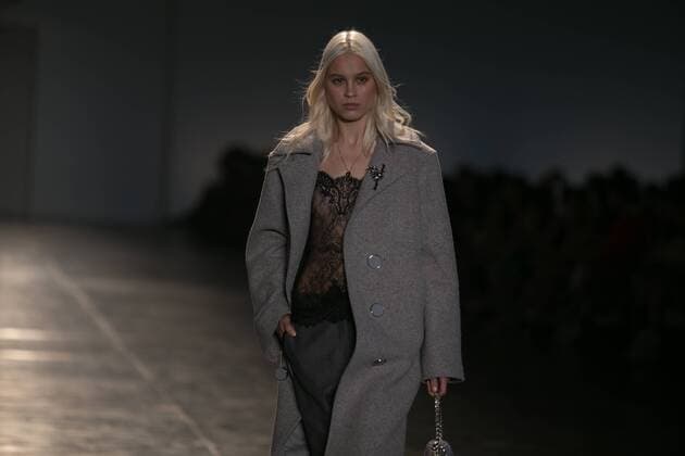 SAO PAULO, Brazil - 10 19 2015: SAO PAULO FASHION WEEK WINTER 2016- Animale during the Sao Paulo Fashion Week Winter 2016 held at Ibirapuera Park.  Ci?axNeder