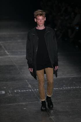 SAO PAULO, Brazil - 10 19 2015: SAO PAULO FASHION WEEK WINTER 2016- A Rachel Davidowicz during Sao Paulo Fashion Week Winter 2016 held at Ibirapuera Park.  Ci?axNeder