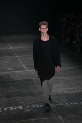 SAO PAULO, Brazil - 10 19 2015: SAO PAULO FASHION WEEK WINTER 2016- A Rachel Davidowicz during Sao Paulo Fashion Week Winter 2016 held at Ibirapuera Park.  Ci?axNeder