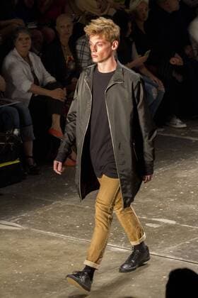 SAO PAULO, Brazil - 10 18 2015: WINTER 2016 Fashion Week stylist Rachel -Desfile Davidowicz during Fashion Week Winter 2016 held in Sao Paulo.  MarcoxGalv?o