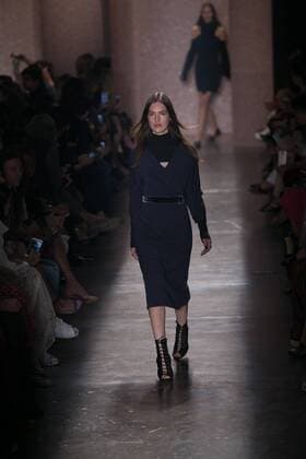 SAO PAULO, Brazil - 10 19 2015: SAO PAULO FASHION WEEK WINTER 2016- Lilly Sarti during Sao Paulo Fashion Week Winter 2016 held at Ibirapuera Park.  Ci?axNeder
