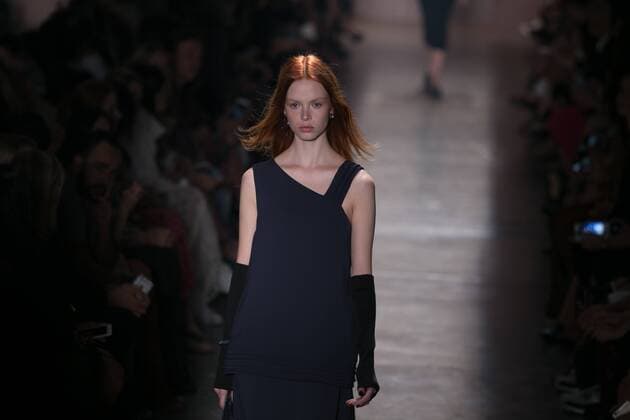 SAO PAULO, Brazil - 10 19 2015: SAO PAULO FASHION WEEK WINTER 2016- Lilly Sarti during Sao Paulo Fashion Week Winter 2016 held at Ibirapuera Park.  Ci?axNeder