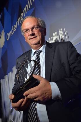- BRUSSELS, BELGIUM: Deme CEO Alain Bernard pictured after the award ceremony for the 21st edition of Onderneming van het jaar (Dutch-speaking company of the year), Tuesday 20 October 2015, in Brussels.  DAVIDxSTOCKMAN 04724956