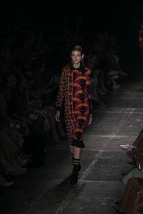 SAO PAULO, Brazil - 10 20 2015: Fashion Week WINTER 2016 - GIG Couture during Fashion Week Winter 2016 held in Sao Paulo.  Ci?axNeder