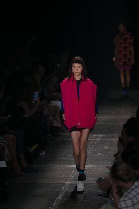 SAO PAULO, Brazil - 10 20 2015: Fashion Week WINTER 2016 - GIG Couture during Fashion Week Winter 2016 held in Sao Paulo.  Ci?axNeder