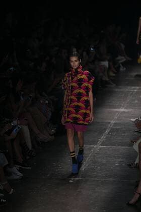 SAO PAULO, Brazil - 10 20 2015: Fashion Week WINTER 2016 - GIG Couture during Fashion Week Winter 2016 held in Sao Paulo.  Ci?axNeder