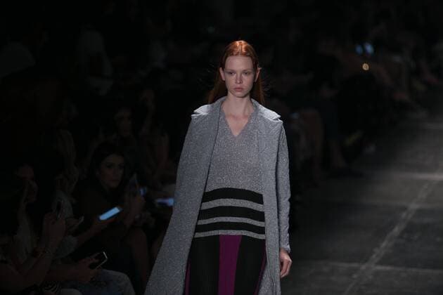 SAO PAULO, Brazil - 10 20 2015: Fashion Week WINTER 2016 - GIG Couture during Fashion Week Winter 2016 held in Sao Paulo.  Ci?axNeder