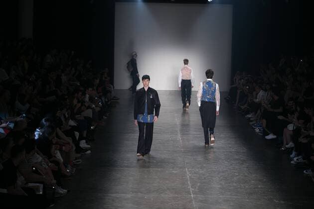 SAO PAULO, Brazil - 10 20 2015: Fashion Week WINTER 2016 - John Pepper during Fashion Week Winter 2016 held in Sao Paulo.  Ci?axNeder