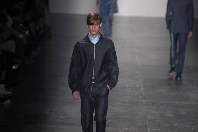 SAO PAULO, Brazil - 10 20 2015: Fashion Week WINTER 2016 - John Pepper during Fashion Week Winter 2016 held in Sao Paulo.  Ci?axNeder