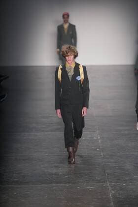 SAO PAULO, Brazil - 10 20 2015: Fashion Week WINTER 2016 - John Pepper during Fashion Week Winter 2016 held in Sao Paulo.  Ci?axNeder