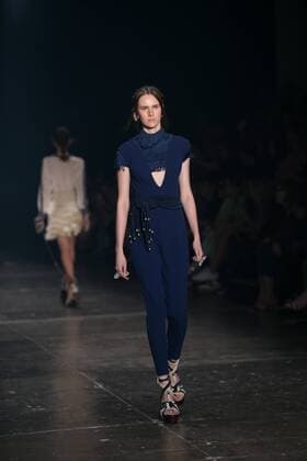 SAO PAULO, Brazil - 10 20 2015: Fashion Week WINTER 2016 - PatBo Patricia Bonaldi during Fashion Week Winter 2016 held in Sao Paulo.  Ci?axNeder