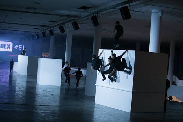 SAO PAULO, Brazil - 10 20 2015: Fashion Week WINTER 2016 - Ellus during Fashion Week Winter 2016 held in Sao Paulo.  Ci?axNeder