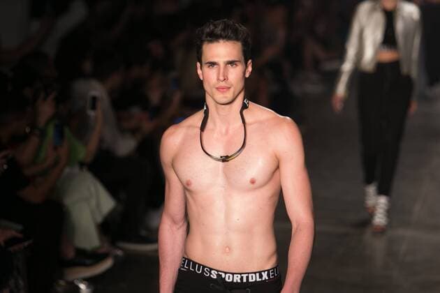 SAO PAULO, Brazil - 10 20 2015: Fashion Week WINTER 2016 - Ellus during Fashion Week Winter 2016 held in Sao Paulo.  Ci?axNeder