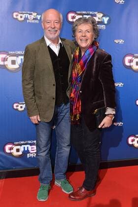 Der Deutsche Comedy Preis am 20.10.2015 in den MMC Studios in Köln Bill Mockridge & Margie Kinsky xTTx