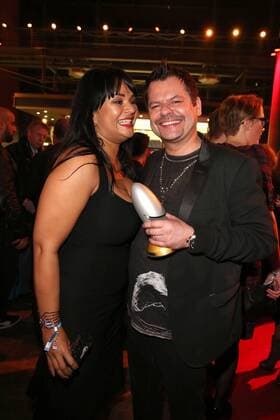 Ingo Appelt und seine Freundin Sonja bei der Verleihung Der Deutsche Comedypreis 2015 am 20.10.2015 in Koeln Deutscher Comedypreis 2015 in Koeln 