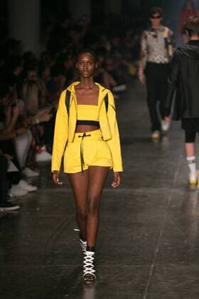 SAO PAULO, Brazil - 10 20 2015: Fashion Week WINTER 2016 - Ellus during Fashion Week Winter 2016 held in Sao Paulo.  Ci?axNeder