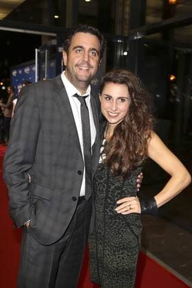 Bastian Pastewka mit Ehefrau Heidrun Buchmaier bei der Verleihung des Deutschen Comedypreises 2015 im Coloneum. Köln, 20.10.2015 Foto:xS.xGabschx xFuturexImage