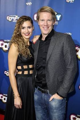 Simon Gosejohann mit Freundin Alexia Funk bei der Verleihung des Deutschen Comedypreises 2015 im Coloneum. Köln, 20.10.2015 Foto:xS.xGabschx xFuturexImage