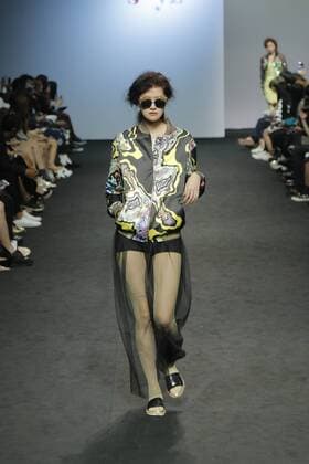 Oct. 21, 2015 - Seoul, South Korea - October 21, 2015 - South Korea, Seoul : Model catwalk on the runway during the Seoul Fashion Week 2016 S S S=YZ show at DDP in Seoul, South Korea. Seoul Fashion Week every march, october held on annual fashion show in South Korea. Seoul South Korea  - ZUMAn230