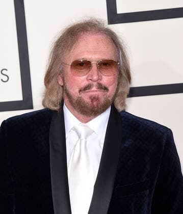 Feb. 8, 2015 - Los Angeles, California, U.S. - Barry Gibb arrives for the 57th Annual Grammy Awards at Staples Center. - ZUMAo05