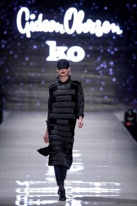 gideon oberson show at the tel aviv fashion week Nir Keidar 