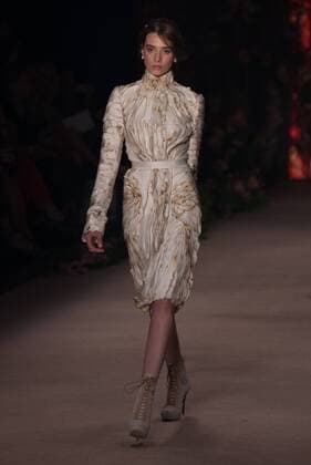 SAO PAULO, SP, BRAZIL, 10 21 2015 - Samuel Cinamansck Show, during the Sao Paulo Fashion Week, Winter, at Ibirapuera, south of the capital ..  AlexandrexMoreira