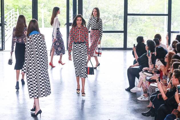 Oct. 21, 2015 - Sao Paulo, Brazil - The models present creations of Reinaldo Lourenco during the 2016 Winter collection of the Sao Paulo Fashion Week. Sao Paulo Brazil - ZUMAp133