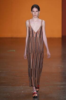 Oct. 21, 2015 - Sao Paulo, Brazil - A model presents creation of Coven during the 2016 Winter collection of the Sao Paulo Fashion Week. Sao Paulo Brazil - ZUMAp133