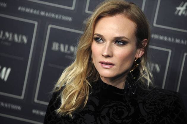 Diane Kruger bei der Balmain x H&M Collection Fashion Show im 23 Wall Street. New York, 20.10.2015 Foto:xD.xVanxTinex xFuturexImage