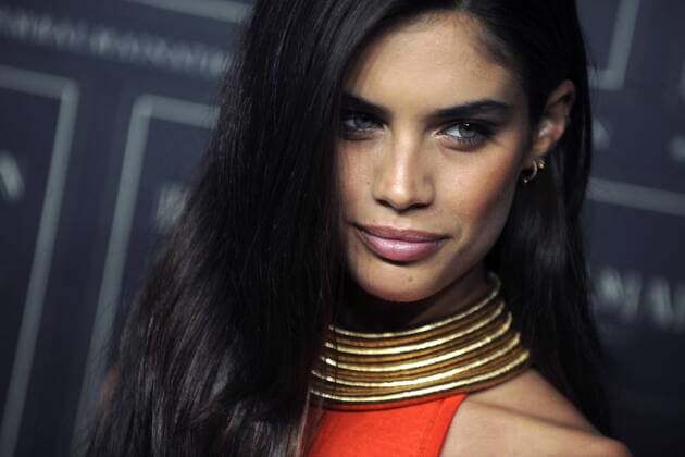 Sara Sampaio bei der Balmain x H&M Collection Fashion Show im 23 Wall Street. New York, 20.10.2015 Foto:xD.xVanxTinex xFuturexImage