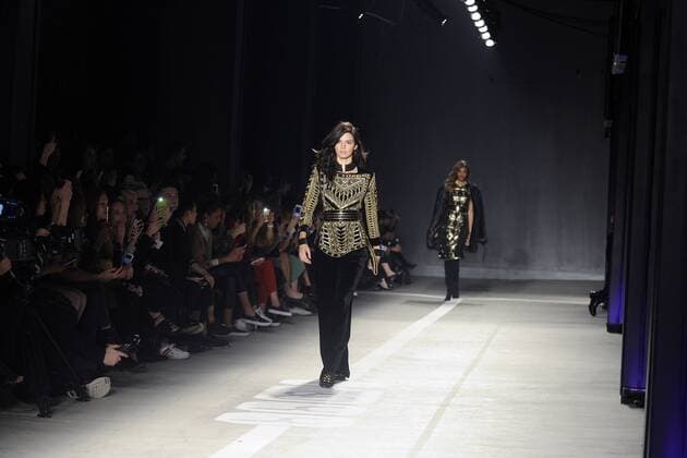 Kendall Jenner bei der Balmain x H&M Collection Fashion Show im 23 Wall Street. New York, 20.10.2015 Foto:xD.xVanxTinex xFuturexImage