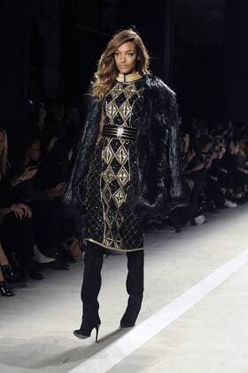 Jourdan Dunn bei der Balmain x H&M Collection Fashion Show im 23 Wall Street. New York, 20.10.2015 Foto:xD.xVanxTinex xFuturexImage