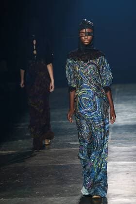 Oct. 22, 2015 - Sao Paulo, Brazil - Model presents creations of Lino Villaventura during the 2016 Winter collection of the Sao Paulo Fashion Week. Sao Paulo Brazil - ZUMAp133