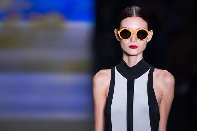 SAO PAULO, Brazil - 10 22 2015: Fashion Week WINTER 2016 - Osklen Parade during Fashion Week Winter 2016 held in Sao Paulo.  AlexandrexMoreira