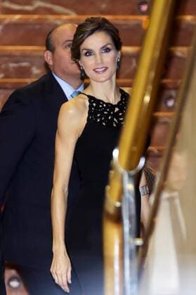Königin Letizia von Spanien beim Abschlusskonzert der XXIV Musical Week im Rahmen der Verleihung der Princess of Asturias Awards 2015 im Auditorio Principe Felipe. Oviedo, 22.10.2015 Letizia von Spanien 
