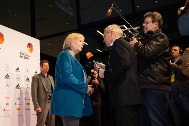 GER, Gala Deutsches Fussball Museum 23.10.2015, Deutsches Fussball Museum, Dortmund im Bild Hannelore Kraft (Ministerpräsidentin Nordrhein-Westfalen) im Pressegespräch nordphotoxRauch