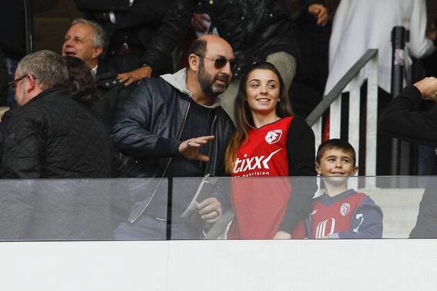 Kad Merad and fan PEOPLE : Lille vs Marseille - Ligue 1 - 25 10 2015 GwendolineLeGoff Panoramic 